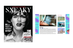 SNEAKY MAGAZINE<P>UK WRITER